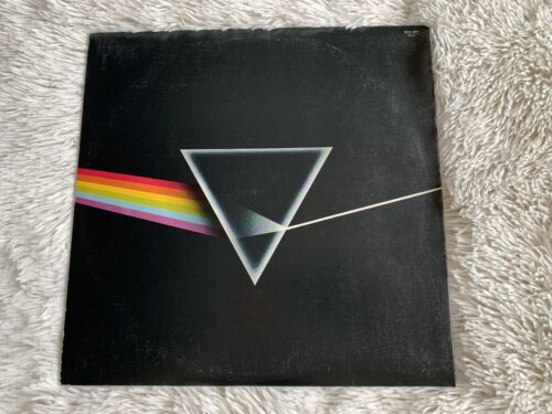 Pic 2 Pink Floyd Dark Side of the Moon UK 1St Press SOLID BLUE TRIANGLE A2B2 *M-/EX++*