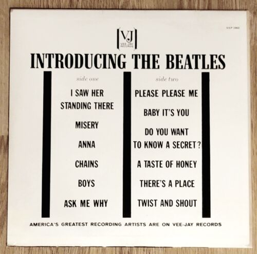Pic 1 INTRODUCING THE BEATLES original MONO PRESSING FACTORY SEALED with HYPE STICKER