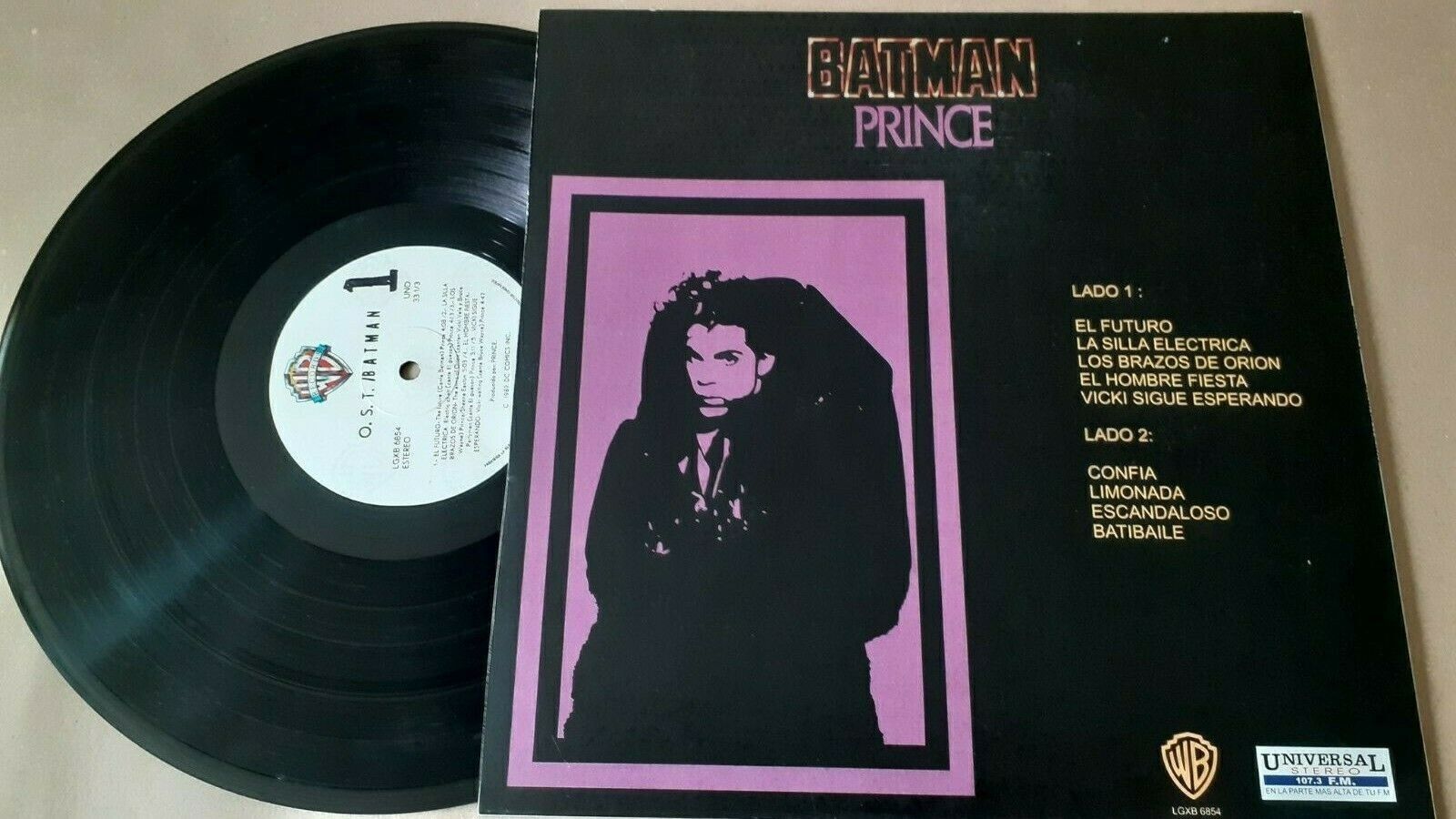 Pic 1 Prince – Batman™ (Original Motion Picture Soundtrack)  12" Promo LP