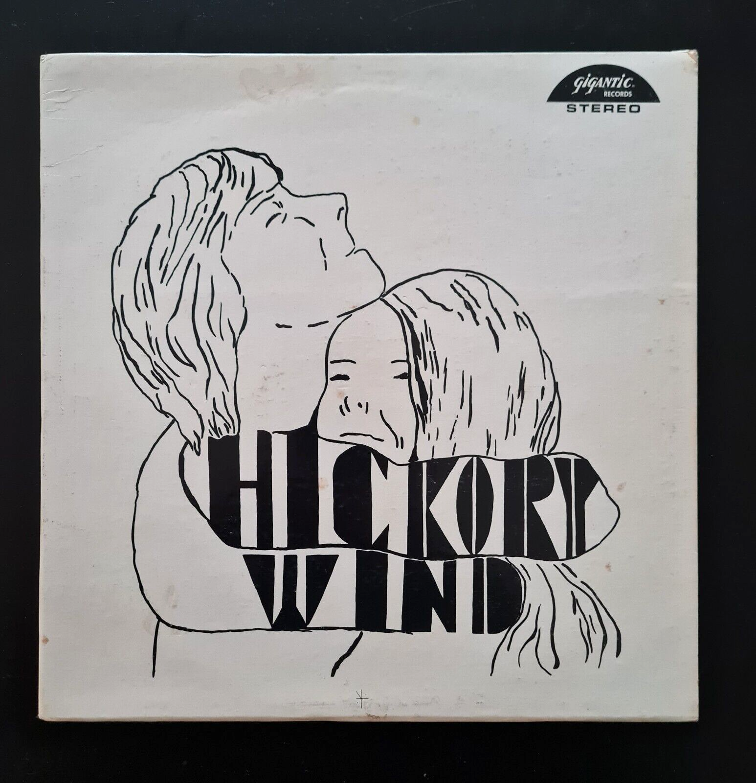 Pic 1 HICKORY WIND s/t LP - orig 1969 GIGANTIC 1st PRIVATE PRESS US PSYCH MONSTER - NM