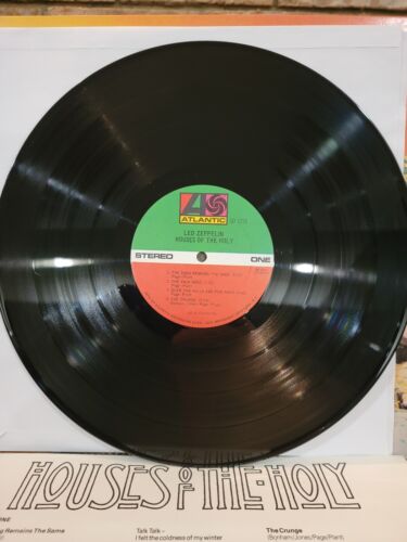 Pic 1 Led Zeppelin "Houses Of The Holy," 1973 SD 7255 RL STERLING 1st Press, Near Mint