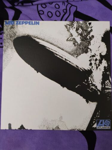 Pic 1 Led Zeppelin - Led Zeppelin Lp Repress Marble Turquoise Limited  Rock vinyl NM