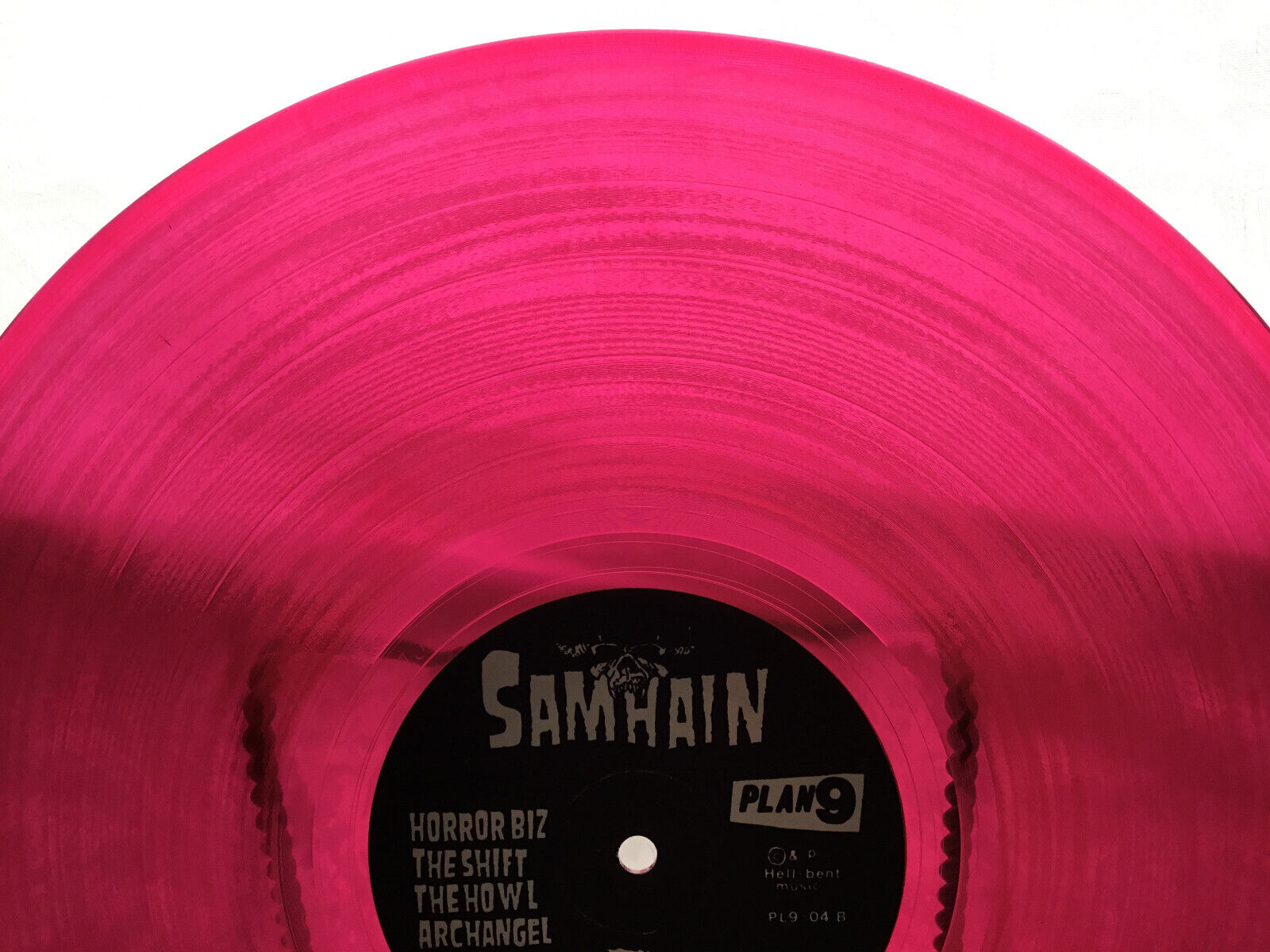 Pic 1 Samhain-Initium-Pink Colored Vinyl-RARE-OOP-Misfits-Danzig