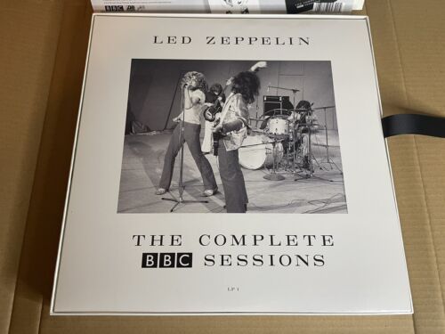 Pic 3 LED ZEPPELIN COMPLETE BBC SESSIONS 5XLP VINYL BOX SET NM