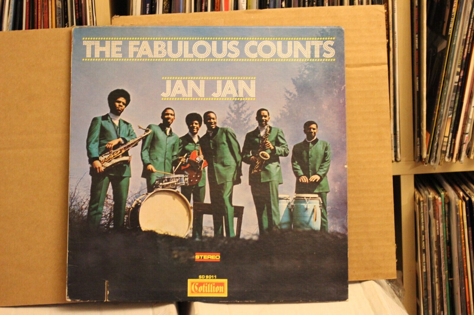 The Fabulous Counts Jan Jan 1969 instrumental funk LP on Cotillion