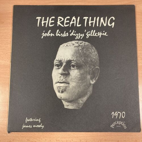 DIZZY GILLESPIE - THE REAL THING - US PERCEPTION LP - PLP-2