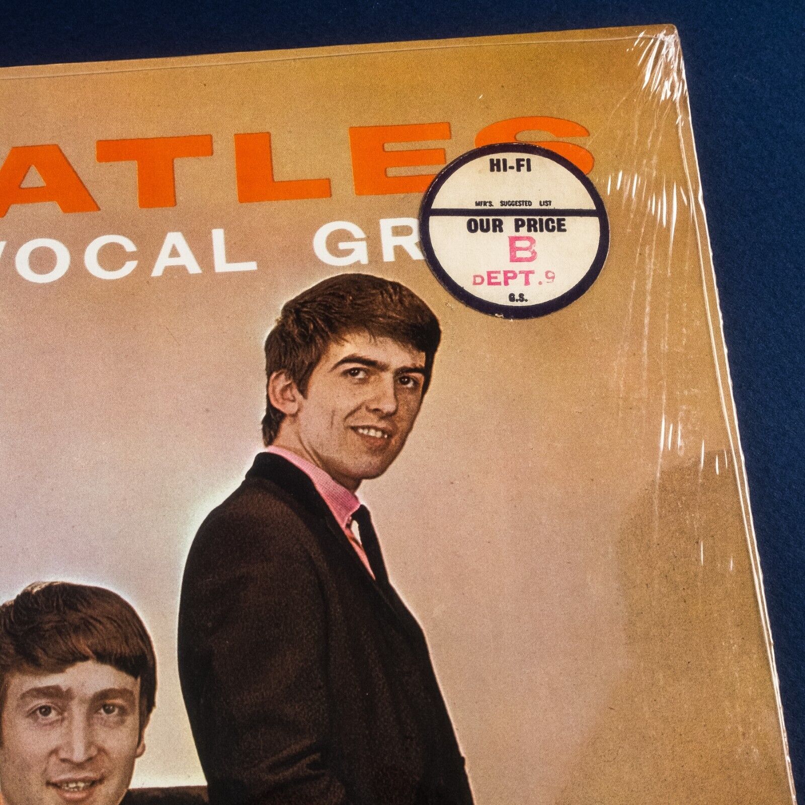 Pic 3 The Beatles Introducing the Beatles US Orig'64 VJ Mono Version 2 Sticker Sealed