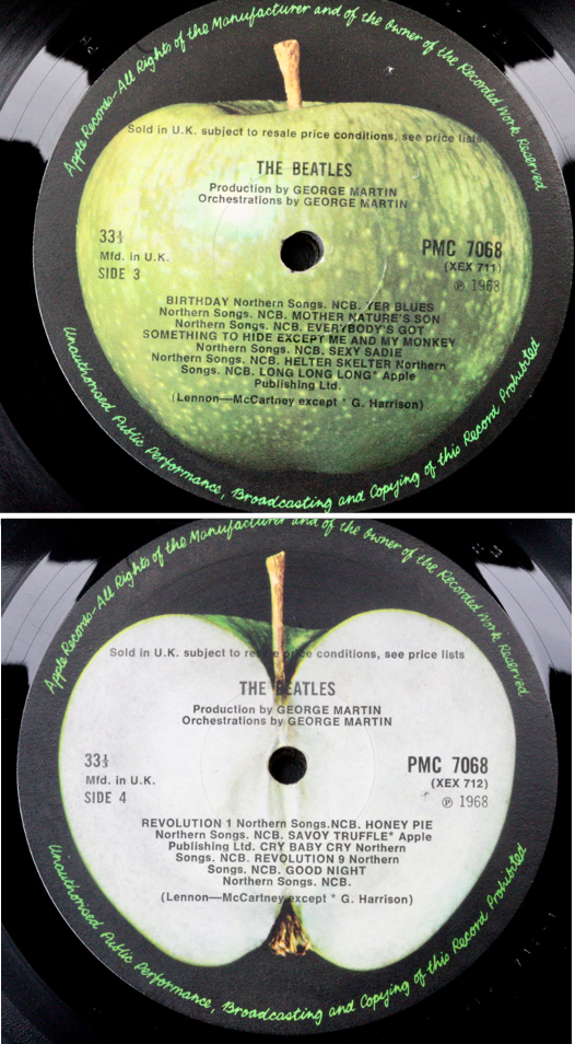 Pic 2 Beatles White Album * EX CONDITION * VERY LOW #4 40 * NO EMI * UK MONO 1st PRESS