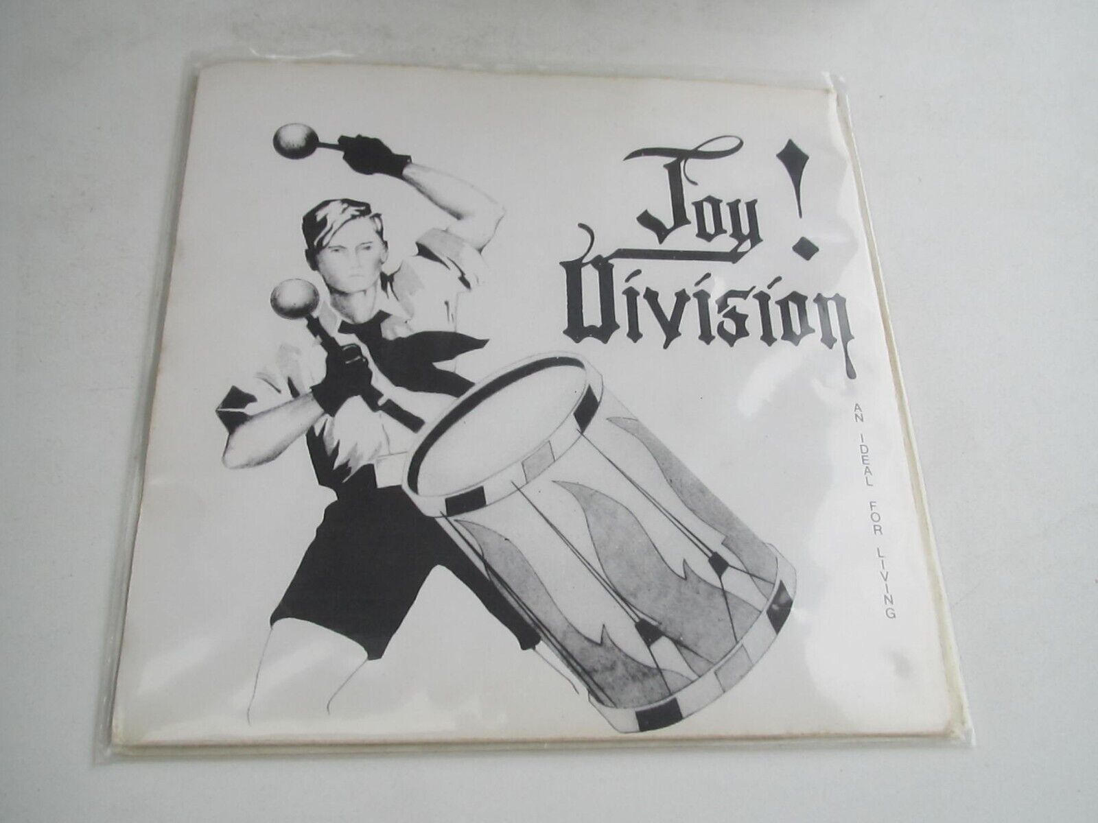 Pic 1 Joy Division AN IDEAL FOR LIVING 1978 UK 7" ORIGINAL RARE Serrated  PLAYS EX+