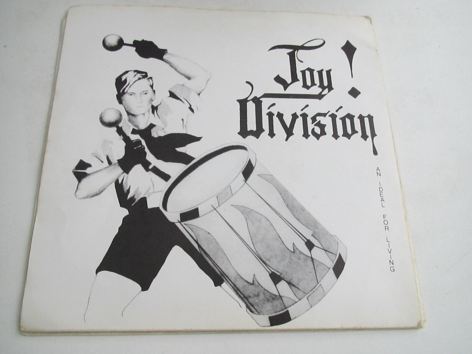 Pic 3 Joy Division AN IDEAL FOR LIVING 1978 UK 7" ORIGINAL RARE Serrated  PLAYS EX+