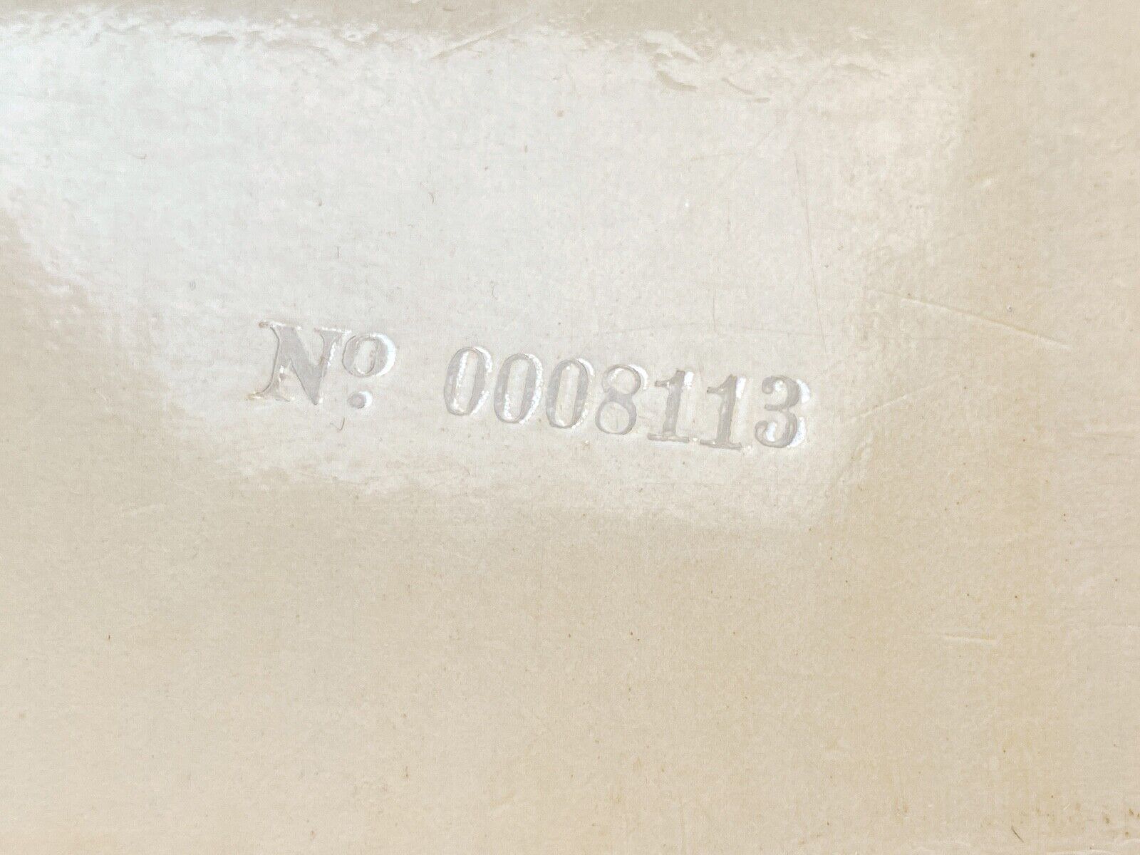 Beatles #8113 LOW NUMBER White Album 1ST UK MONO PRESS No EMI labels Spacer EX