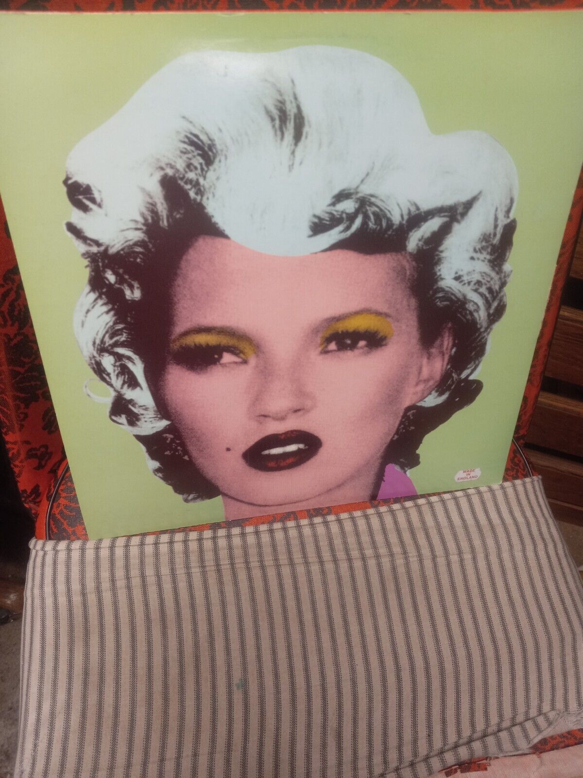 Pic 1 BANKSY- RARE- KATE MOSS COVER- DIRTY FUNKER/ ( THIS ) DIRTY 12 INCH SINGLE