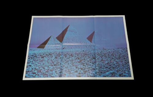 Pic 3 Pink Floyd SOLID BLUE TRIANGLE 1st UK press A2/B2 Dark Side Of The Moon EX+NrMin