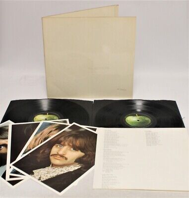 Pic 1 BEATLES ‘The Beatles (White Album)’ 1968 Mono LOW NUMBER Misprint + Inserts –S89
