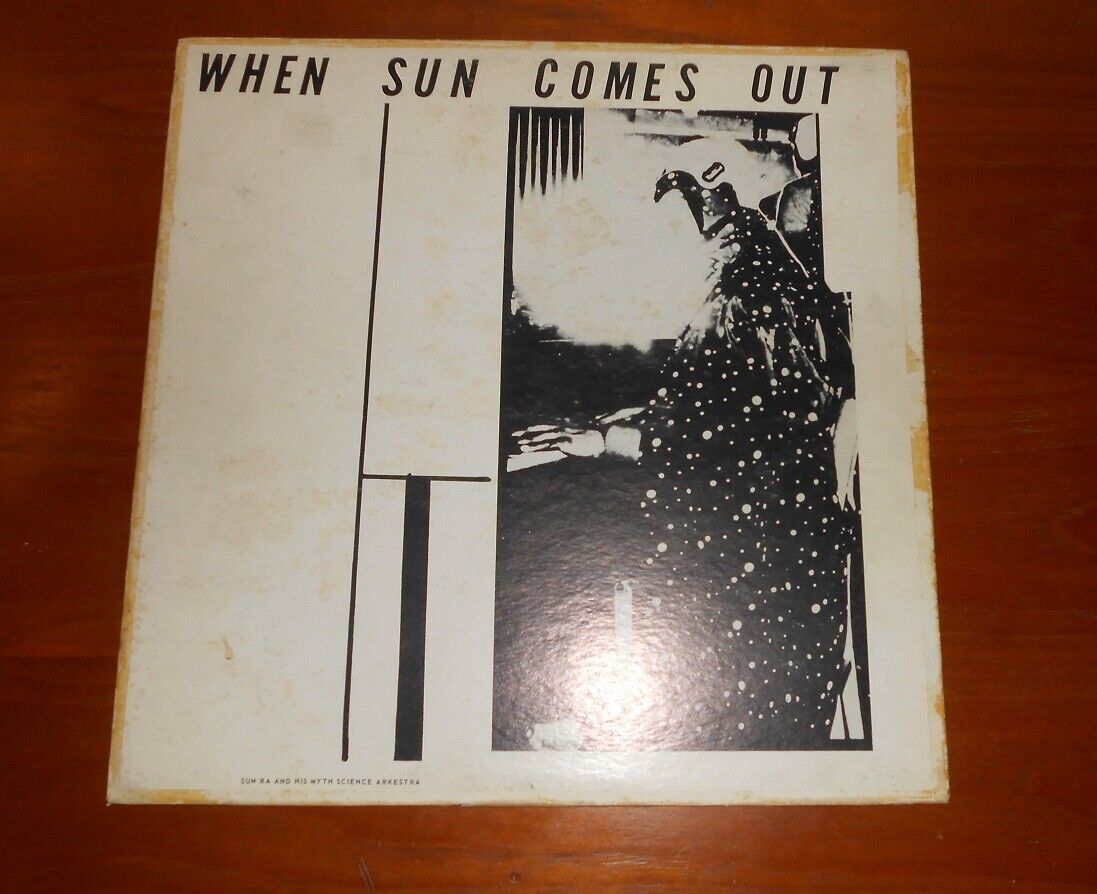 SUN RA -When Sun Comes Out - VERY RARE USA Original SATURN Free Jazz LP