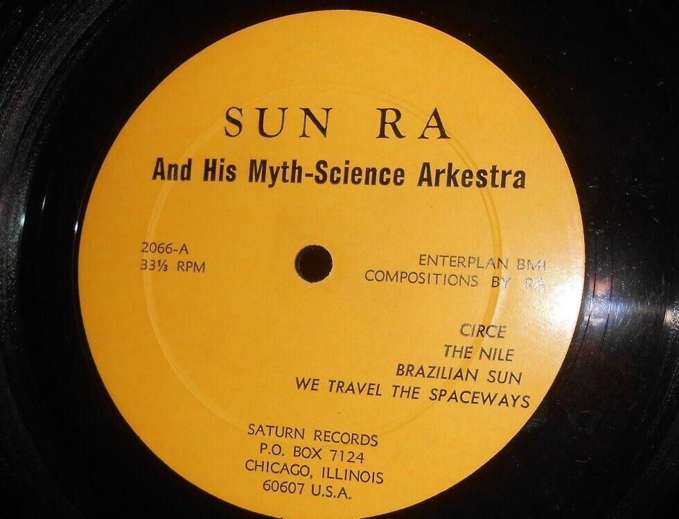 Pic 4 SUN RA -When Sun Comes Out - VERY RARE USA Original SATURN Free Jazz LP