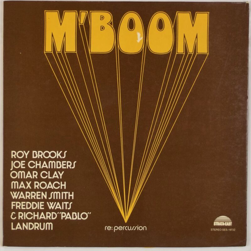 M’BOOM: Re: Percussion US Strata East OG ’73 Free Jazz Vinyl LP Roy Brooks HEAR