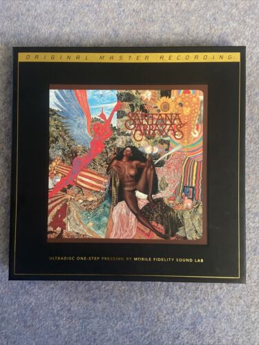 Santana Abraxas MFSL Ltd Numbered UltraDisc 1-Step Vinyl 2LP boxset USED, N-MINT