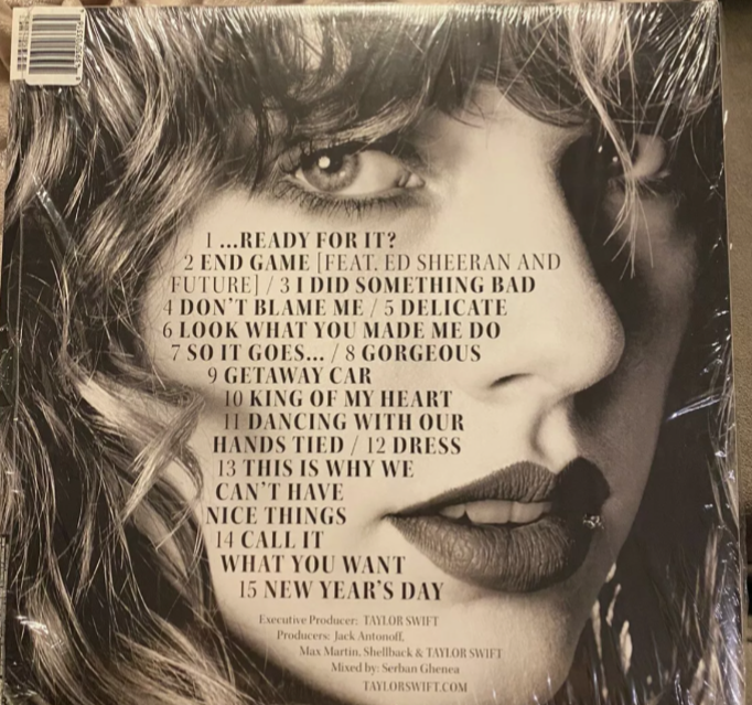 Pic 3 Taylor Swift Reputation Orange Limited Edition Vinyl - BUY IT NOW