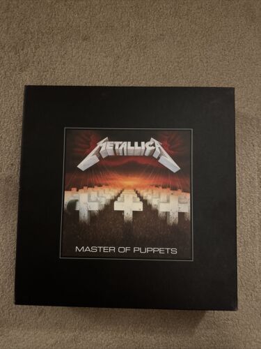 Rare METALLICA Master Of Puppets Vinyl Deluxe box set LIMITED EDITION