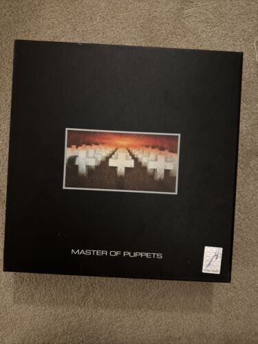 Pic 3 Rare METALLICA Master Of Puppets Vinyl Deluxe box set LIMITED EDITION