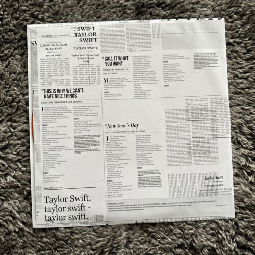 Pic 2 Taylor Swift – Reputation (2LP) FYE Limited Edition Orange Translucent Vinyl