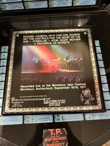 Pic 1 Pink Floyd Live In Montreux 1971 Swingin Pig Pink Vinyl 3 LP NM To M-
