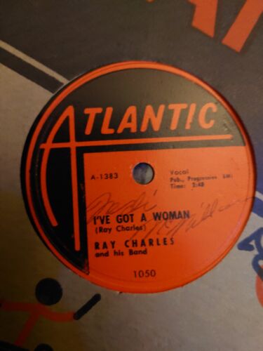 Ray Charles - I've Got A Woman / Come Back - Rare 78rpm Atlantic R&B Jazz Soul