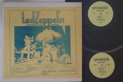 2discs LP Led Zeppelin Live In Seattle 73 Tour 2964 TRADE MARK OF QUALITY  00