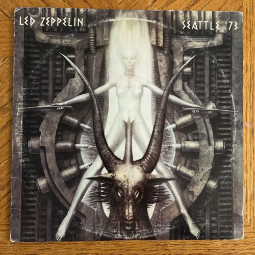 Led Zeppelin LIVE Seattle ‘73 1973 Phoenix 44772 2LP Australia Press