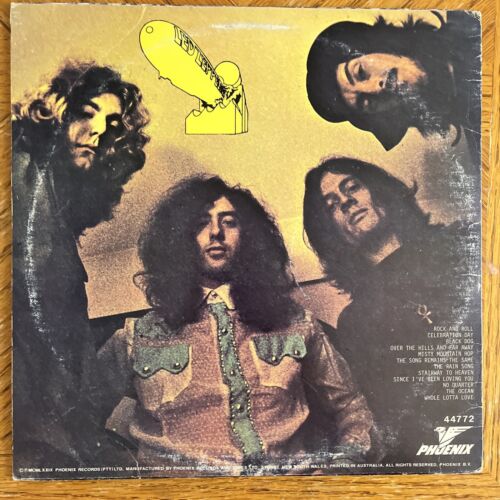 Pic 1 Led Zeppelin LIVE Seattle ‘73 1973 Phoenix 44772 2LP Australia Press