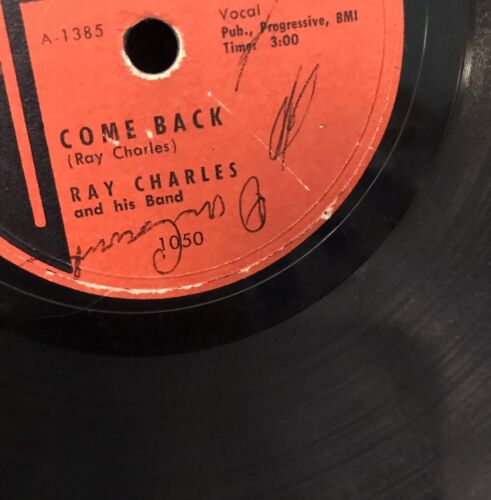 Pic 3 Ray Charles - I've Got A Woman / Come Back - RARE 78rpm Record Atlantic 1050