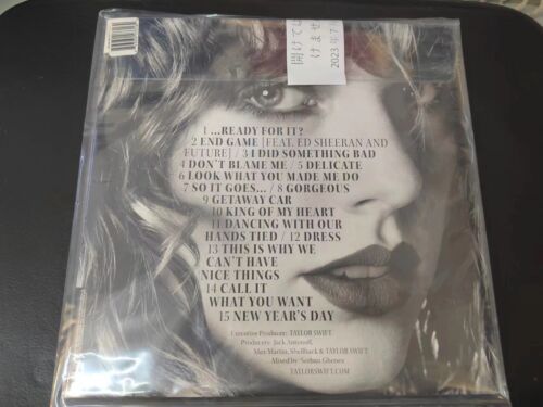 Pic 1 Taylor Swift – Reputation (2LP) Limited Edition Orange Vinyl MINT with Stickers