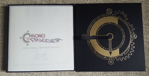 Pic 2 CHRONO TRIGGER ORIGINAL VIDEO GAME SOUNDTRACK 4x LP VINYL BOX SET  SNES