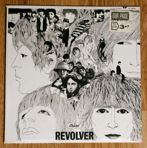 The Beatles REVOLVER original stereo FIRST PRESSING FACTORY SEALED  near mint