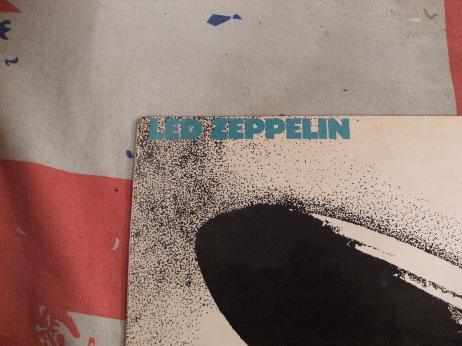 Pic 4 LEDE ZEPPELIN "1" 1969 UK ORIG 1st PRESS "TURQUOISE" SLEEVE VINYL NEAR MINT RARE