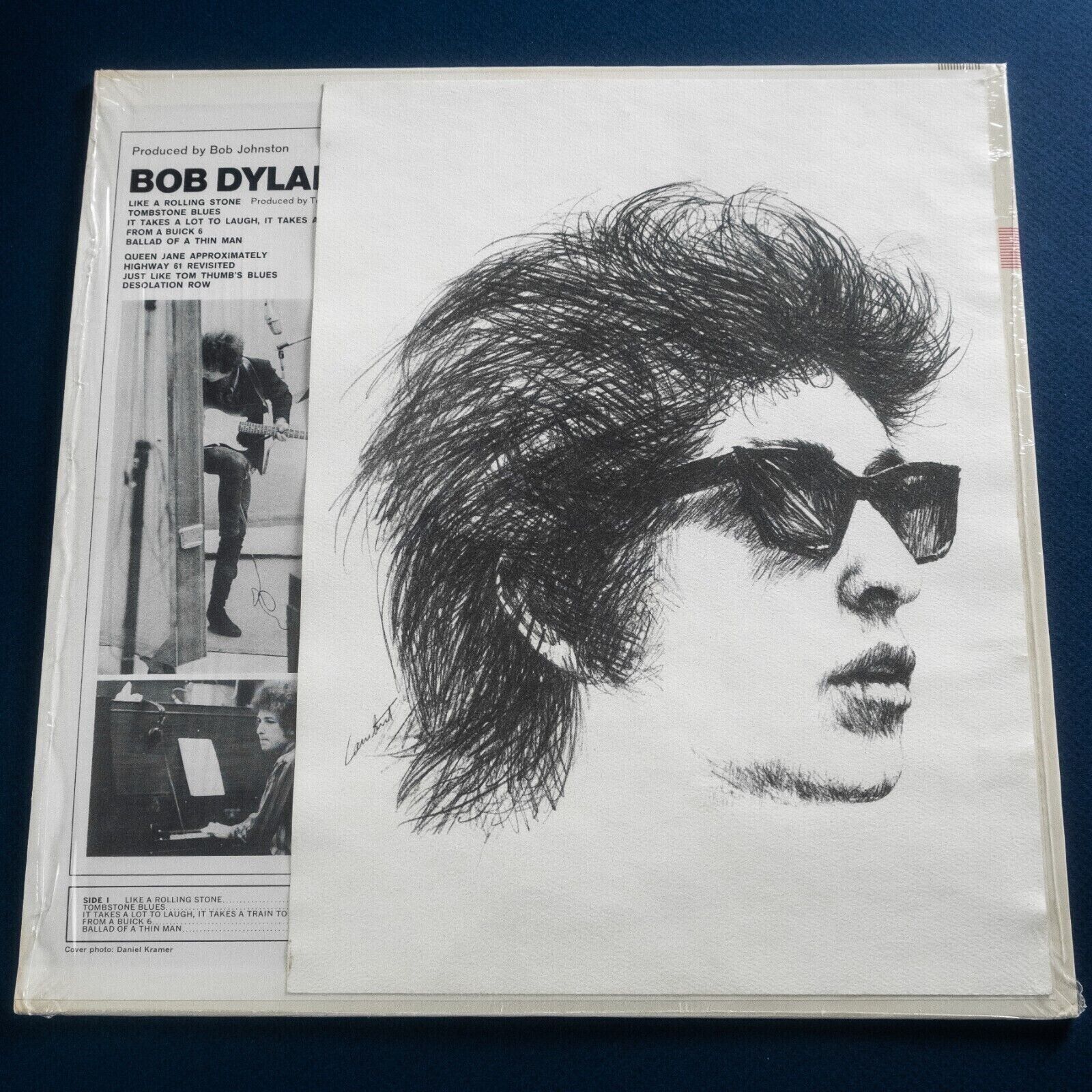 Pic 3 Bob Dylan Highway 61 Revisited US Orig'65 Columbia Promo -1A/-1A Poster Sealed
