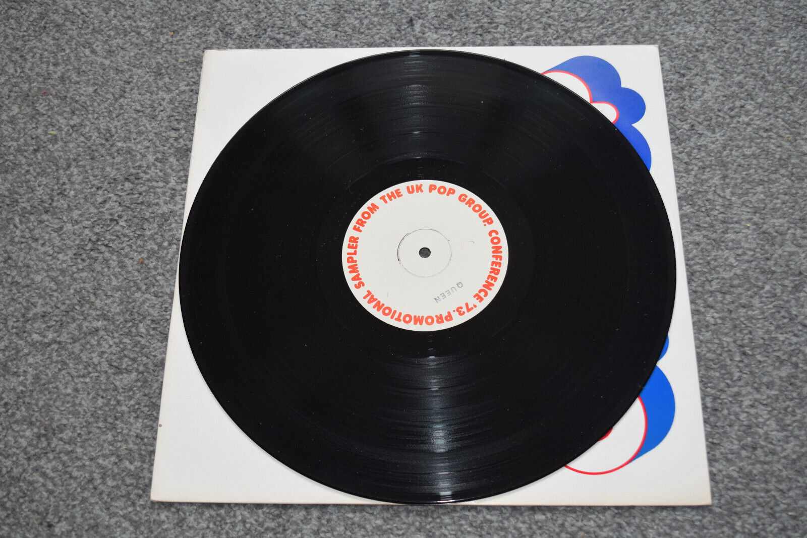 Pic 3 WHITE LABEL promo 12" vinyl LP 73 pop conference sampler Queen first ever vinyl