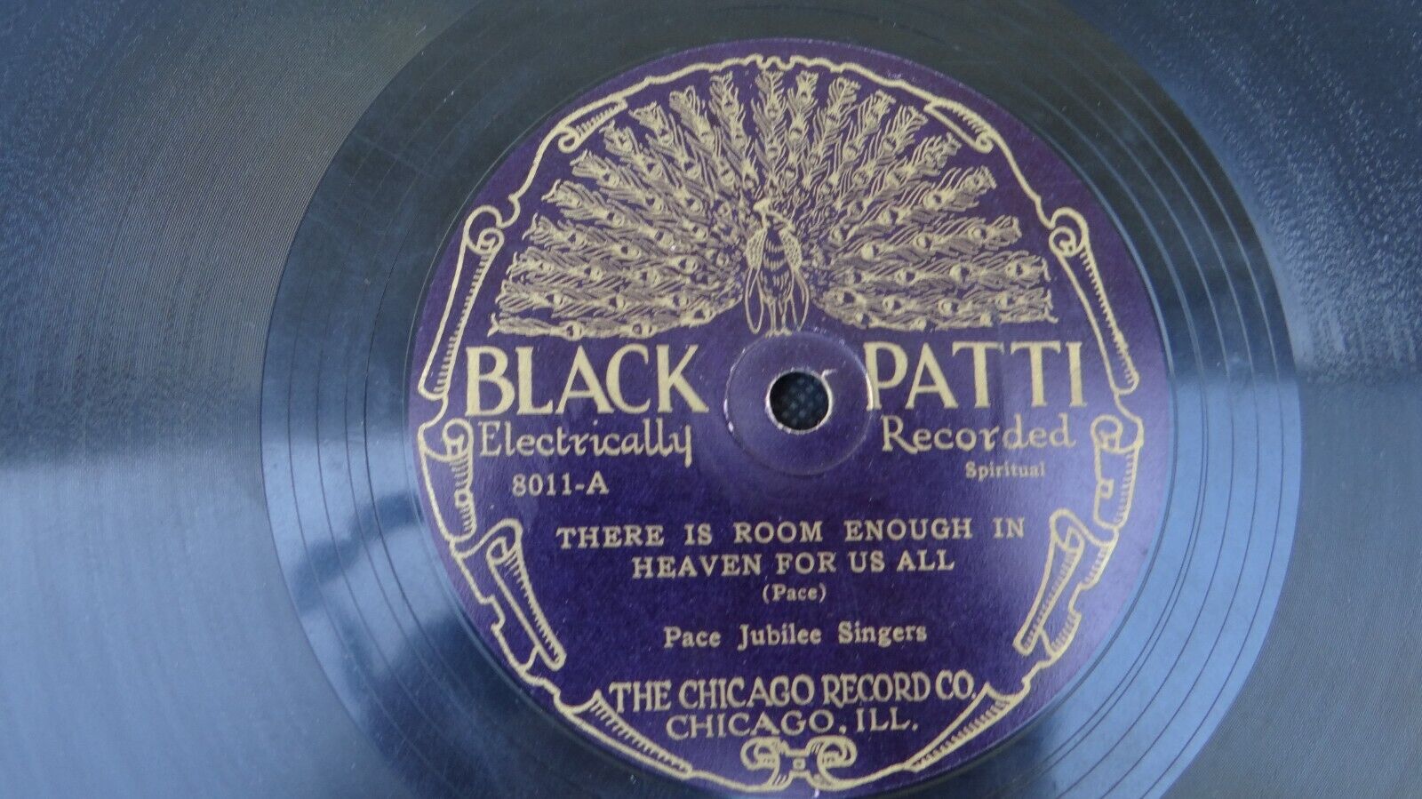 Pic 1 Super Rare Black Patti 8011 Pace Jubilee Singers "Steal Away And Pray" VG+ Cond.