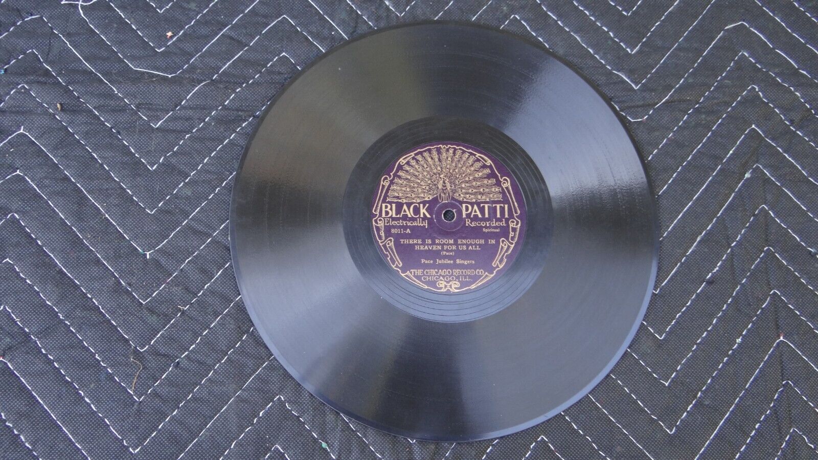 Pic 2 Super Rare Black Patti 8011 Pace Jubilee Singers "Steal Away And Pray" VG+ Cond.