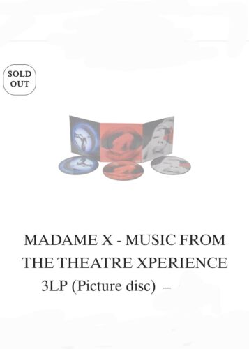 MADAME X – MUSIC FROM THE THEATRE XPERIENCE 3LP (Black vinyl)