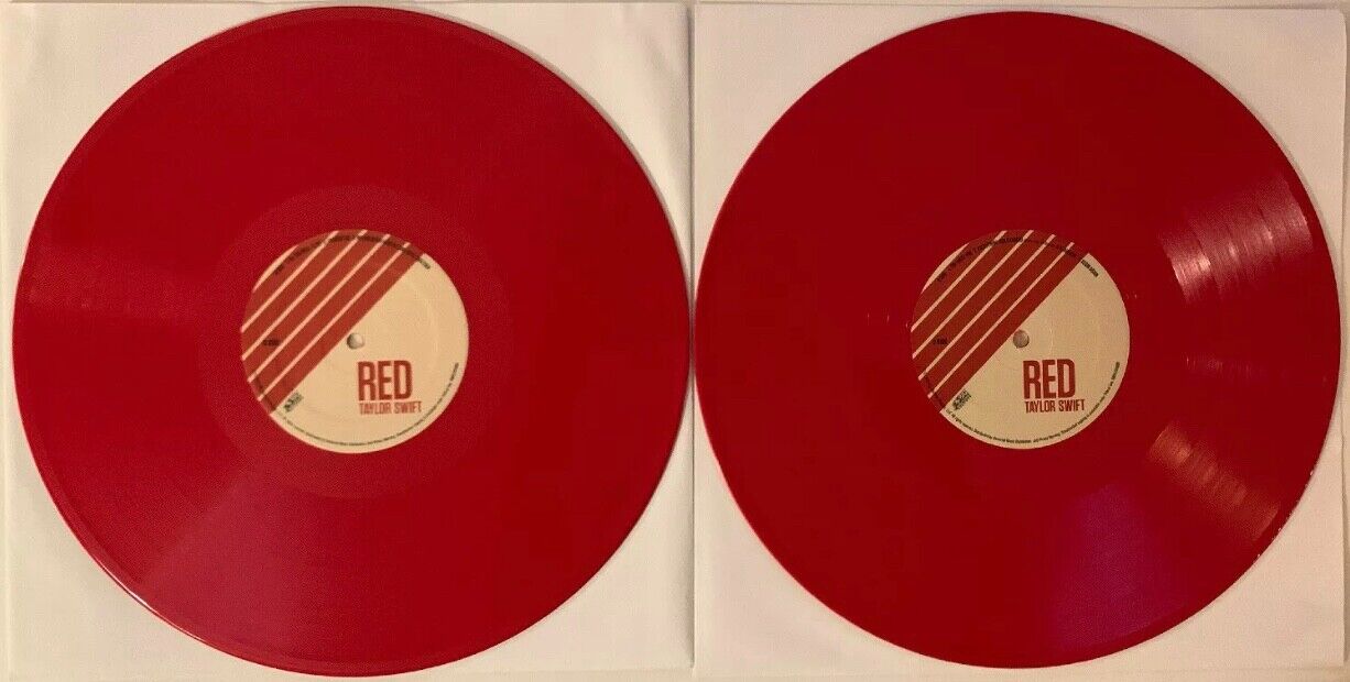  RARE Taylor Swift Ltd Edition Red Vinyl 2LP 2012 Red
