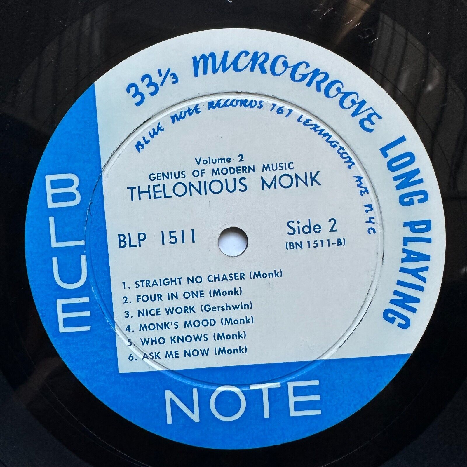Pic 2 Thelonious Monk on Blue Note 1511