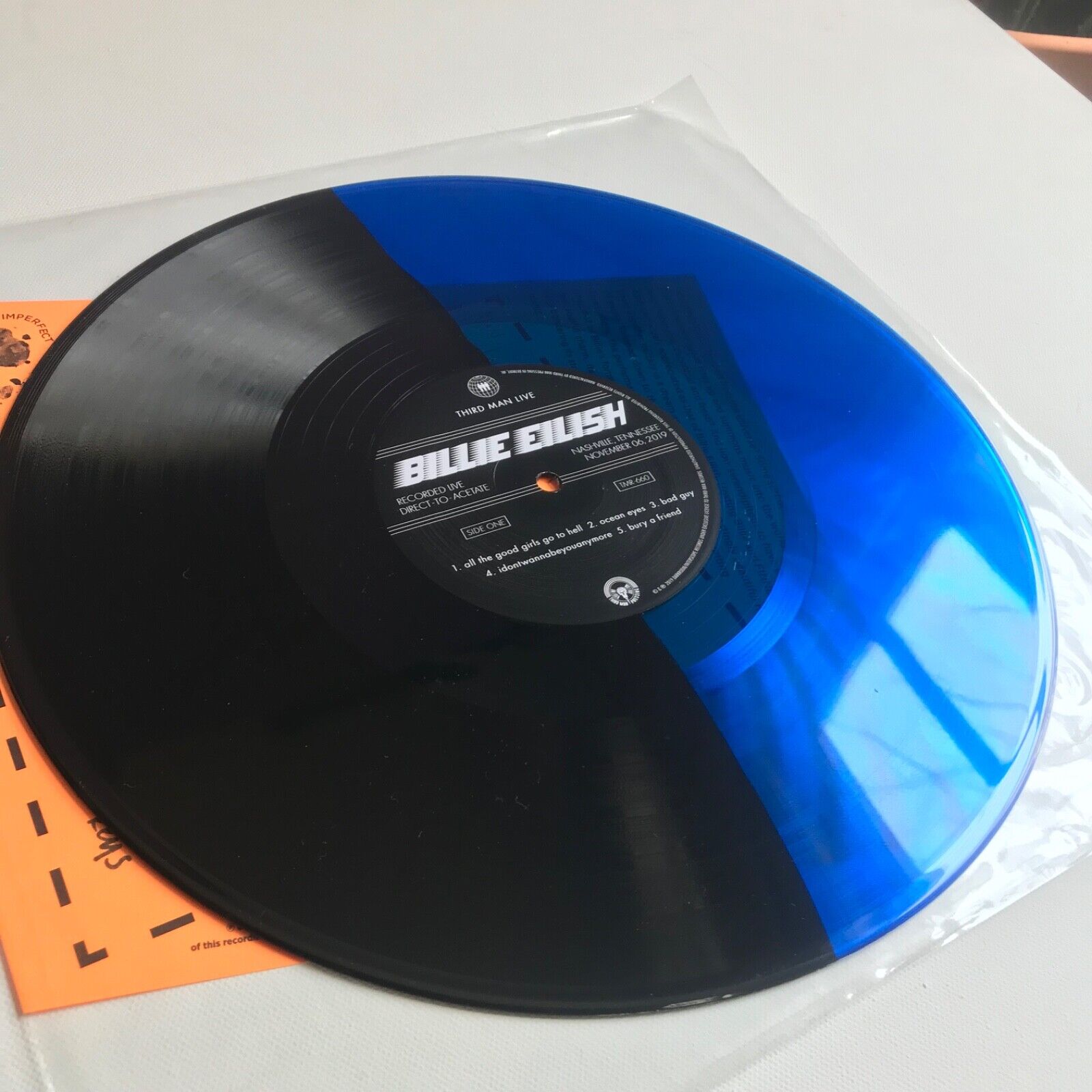 popsike.com - Billie Eilish Live - Third Man Records Black