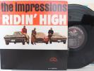 The Impressions LP “Ridin’ High”   ABC Paramount 545   