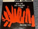 JOHN COLTRANE RED GARLAND TRIO LP PRESTIGE 