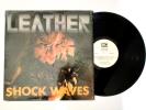 LEATHER SHOCK WAVES LP ORIGINAL 1989 VINYL IN 