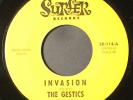 GESTICS: invasion / rockin fury SURFER 7 Single 45 RPM