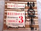 Wilhelm Furtwangler -Beethoven: Symphony No 3 Eroica LP-Urania 