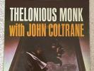 THELONIOUS MONK WITH JOHN COLTRANE VINYL ALBUM